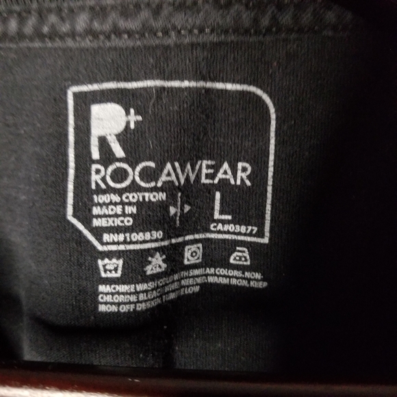 ROCAWEAR Y2K vintage short tshirt red and green - Picture 7 of 7